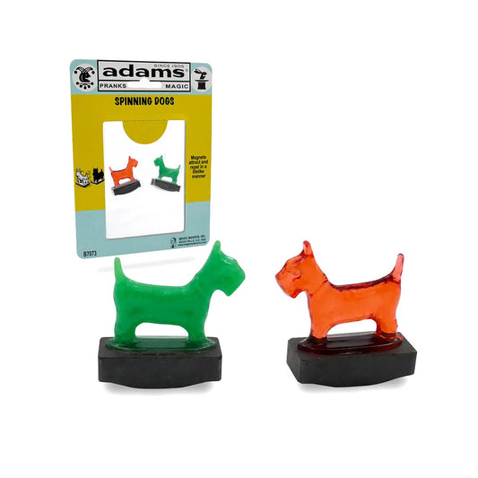 S.S. Adams Spinning Dogs Trick Toy