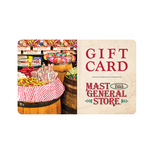 Gift Card With Candy Barrel Graphic