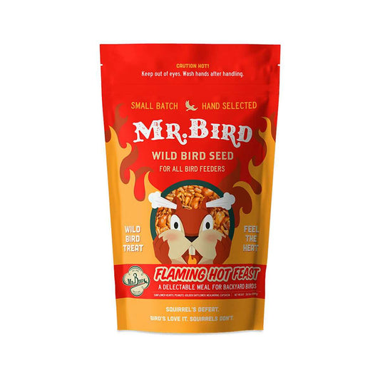 Mr. Bird Flaming Hot Feast Wild Bird Seed - 4 Pound Bag
