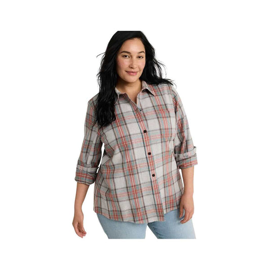 L.L.Bean Women's Scotch Plaid Flannel Shirt - Curvy