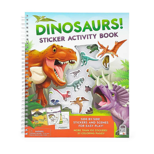 Cottage Door Press Kids Dinosaur Sticker Activity Book