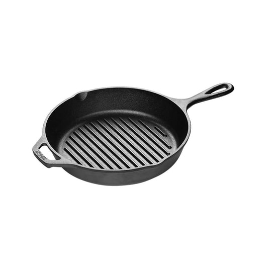 Lodge 10.25-Inch Cast Iron Grill Pan