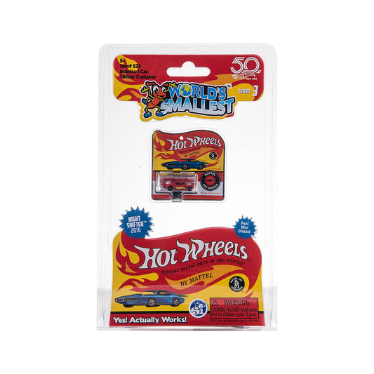 World's Smallest Hot Wheel Toy