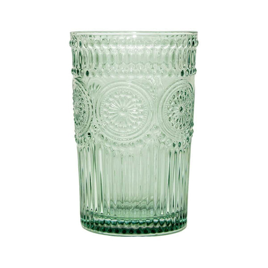 Boston International Olive Green Codi Drinking Glass