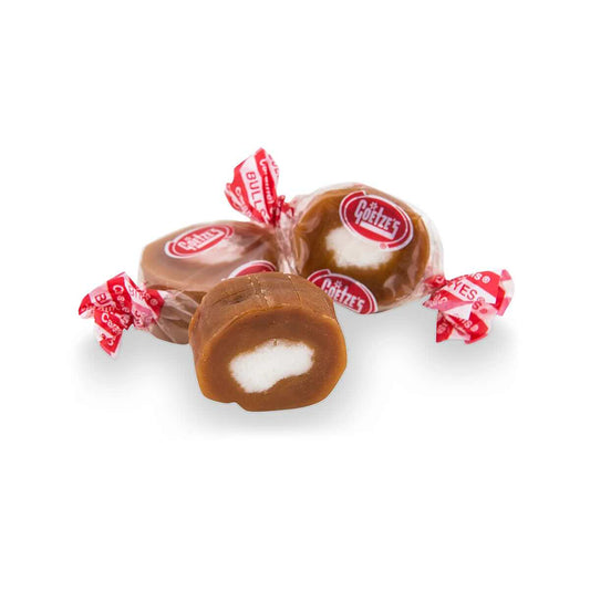 Goetzes Vanilla Caramel Bullseyes Candy - 1 lb.