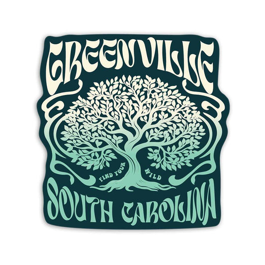 TGT Greenville Tree Sticker