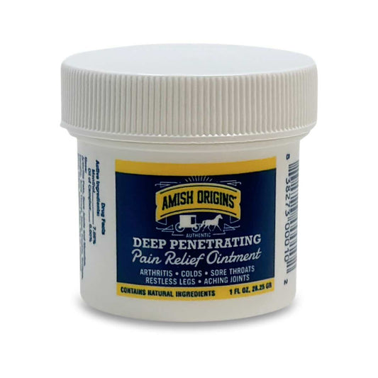 Amish Origins Medicated Pain Relief Ointment - 1 Ounce