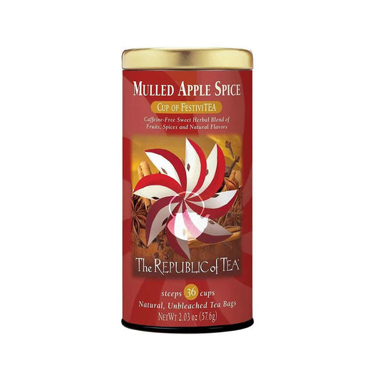 The Republic of Tea Mulled Apple Spice Herbal Tea