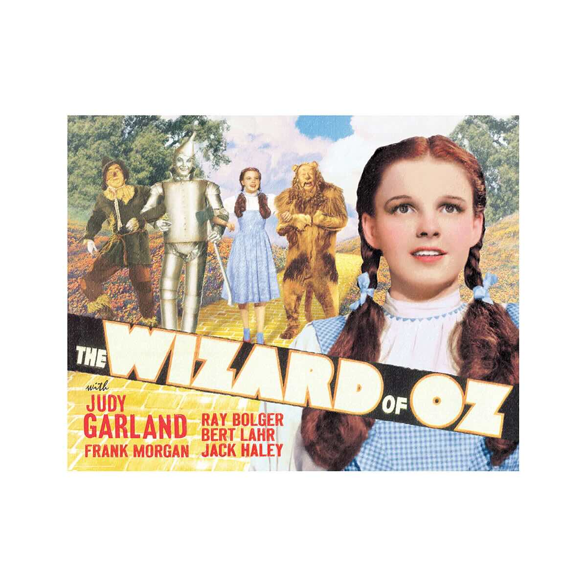 Desperate Enterprise Wizard of Oz Yellow Brick Road Metal Sign