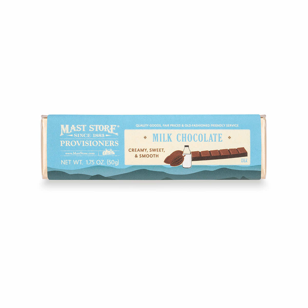 Mast Store Provisioners Milk Chocolate Candy Bar – Mast General Store