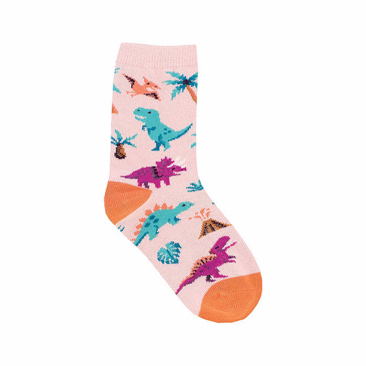 Kids' Nervous Rex Crew Socks