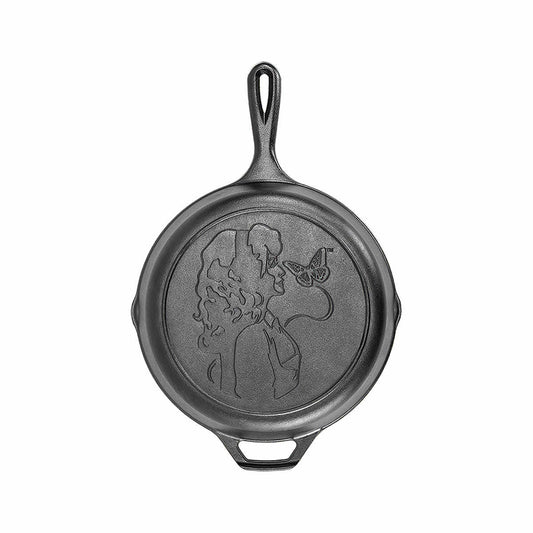 Lodge I Will Always Love You Dolly Parton Cast Iron Skillet - 10.25 Inches