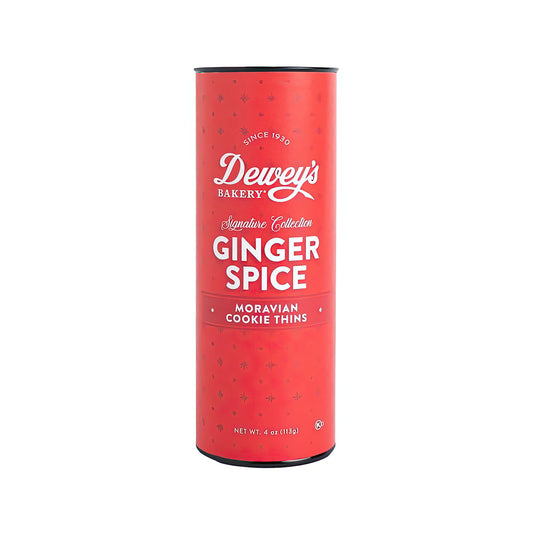 Triple Ginger Moravian Cookies - Large Tube