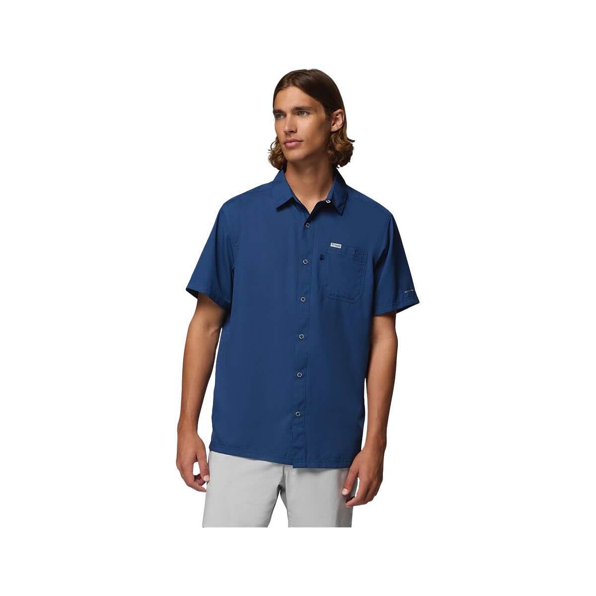 slack and dress shirt Columbia PFG Slack Tide Camp Shirt - Men's