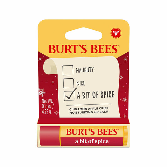 Burt's Bees A Bit of Spice Cinnamon Apple Crisp Lip Balm