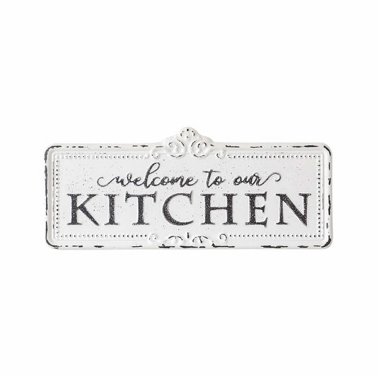 Audrey's Your Heart's Delight Welcome To Our Kitchen Sign
