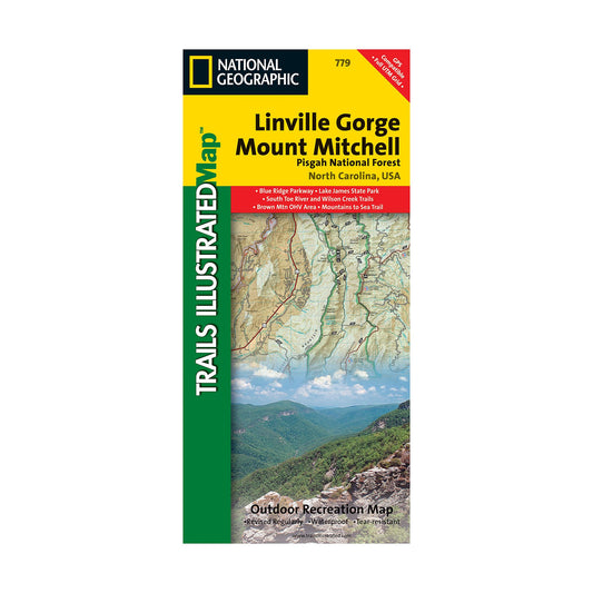 National Geographic Linville Gorge/Mount Mitchell Map