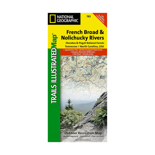 National Geographic Nolichucky/French Broad Map