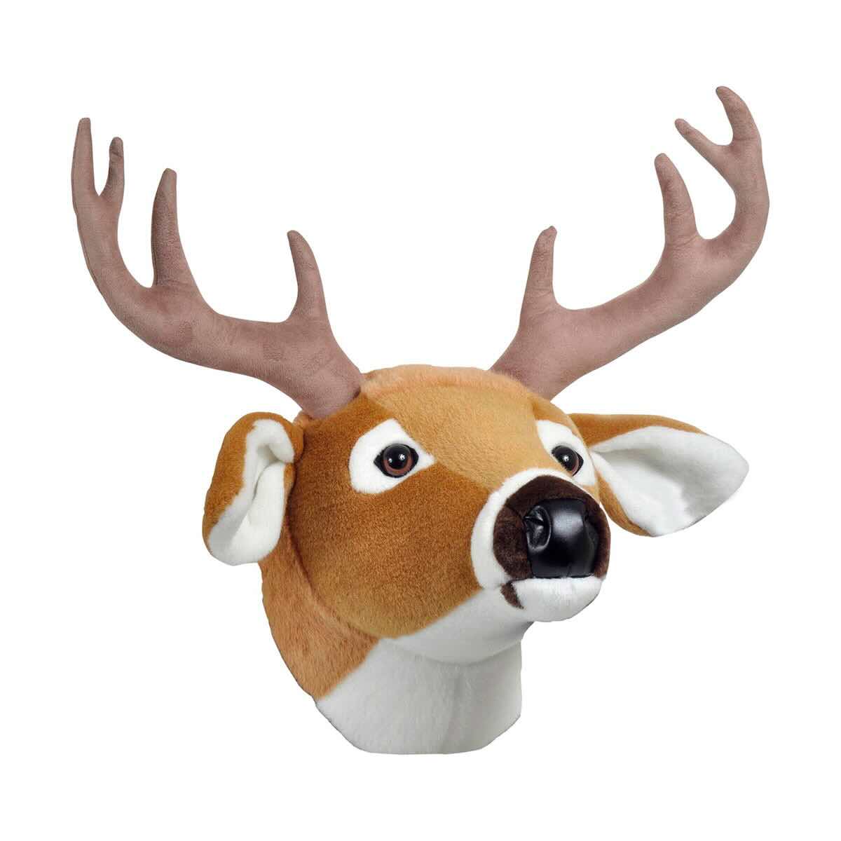 Stuffed Animal House Deer Head Wall Mount Plush Toy – Mast General