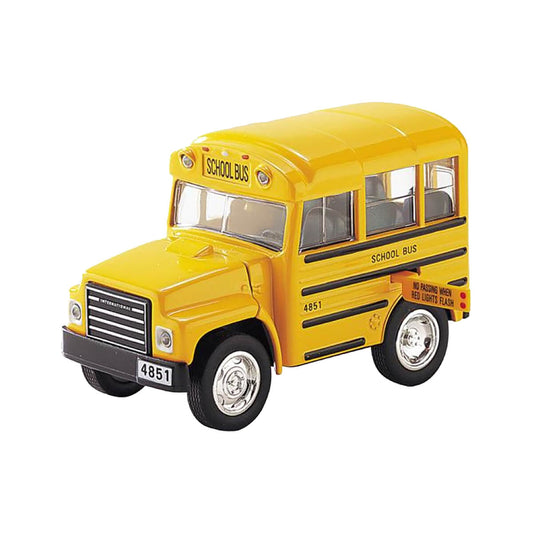 Die Cast Shorty School Bus Toy