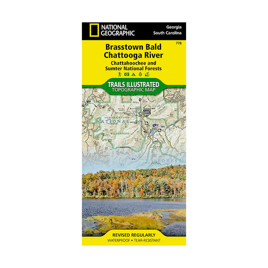 Brasstown Bald/ Chattooga River Map