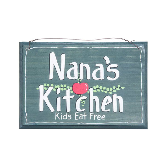 Nana's Kitchen Kids Eat Free Sign