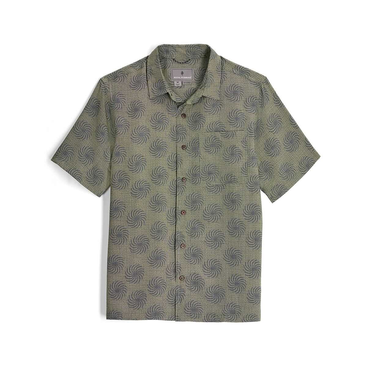 Royal Robbins Men's Camino Pucker Short Sleeve Shirt – Mast