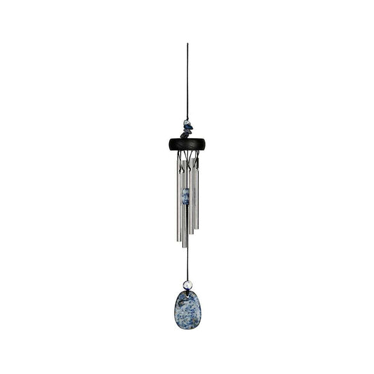 Woodstock Chimes Lapis Precious Stone Windchime