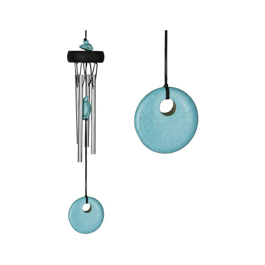 Mast General Store Woodstock Chimes Turquoise Precious Stone Windchime, alternate view 1