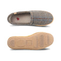 Acorn Men's Plaid Tweed Moccasin Slippers