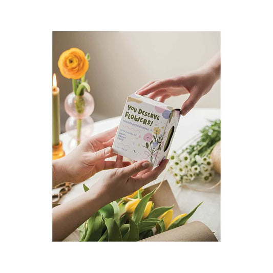 Northern Lights Candles You Deserve Flowers Candle