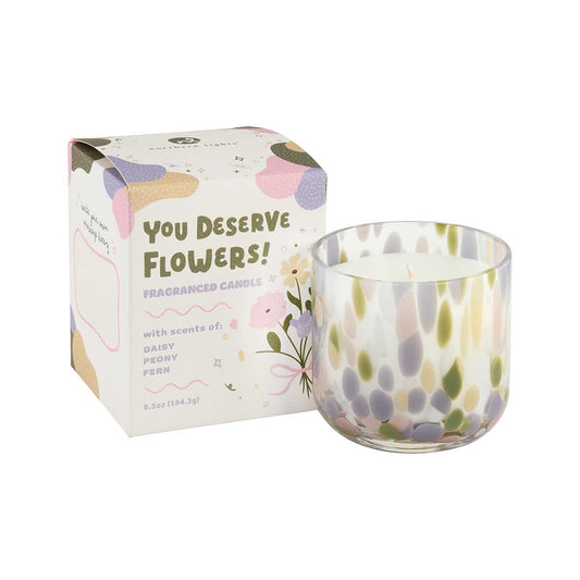 Northern Lights Candles You Deserve Flowers Candle
