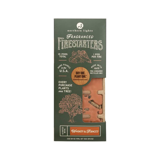 Northern Lights Whiskey & Tobacco Fragranced Firestarters