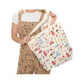 SM Wardrobe Mushroom Floral Tote Bag