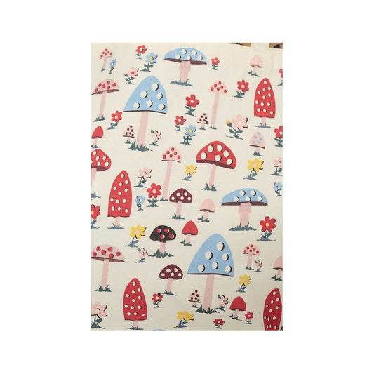 SM Wardrobe Mushroom Floral Tote Bag