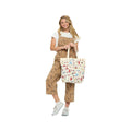 SM Wardrobe Mushroom Floral Tote Bag