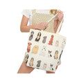 SM Wardrobe Colorful Dogs Tote Bag