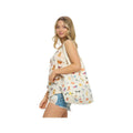 SM Wardrobe Colorful Cartoon Dogs Print Tote Bag