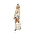 SM Wardrobe Colorful Cartoon Dogs Print Tote Bag