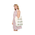 SM Wardrobe Cat Yoga Print Tote Bag