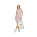 SM Wardrobe Cat Yoga Print Tote Bag