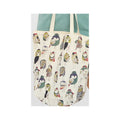 SM Wardrobe Colorful Owl Print Tote Bag