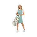 SM Wardrobe Colorful Owl Print Tote Bag