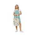 SM Wardrobe Colorful Owl Print Tote Bag