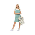 SM Wardrobe Colorful Owl Print Tote Bag