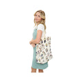SM Wardrobe Colorful Owl Print Tote Bag