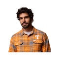 Columbia Men's Tennessee Collegiate Flare Gun Flannel Long Sleeve Shirt