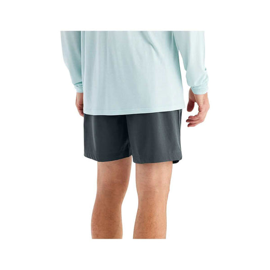 Free Fly Men's Breeze Shorts - 6 inch, Storm Cloud, alternate view 2