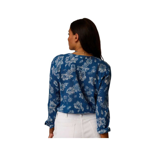 Carve Designs Women's Dylan Gauze Long Sleeve Tunic Top