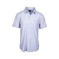 Mast 1883 Men's Perforated Short Sleeve Button-Up Shirt